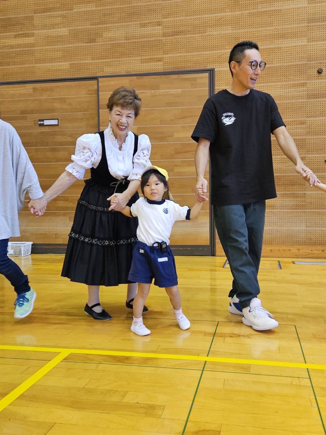 親子運動あそびの様子