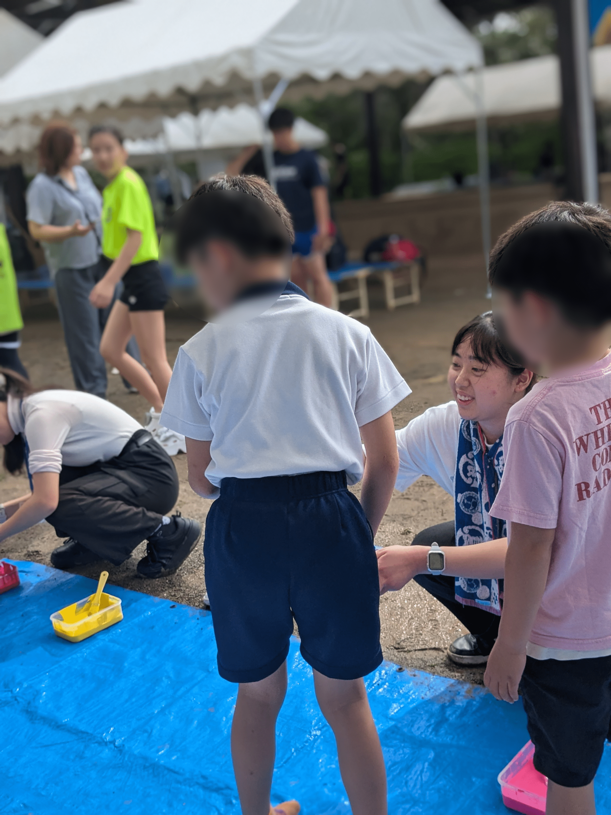 学生ボランティア活動の様子