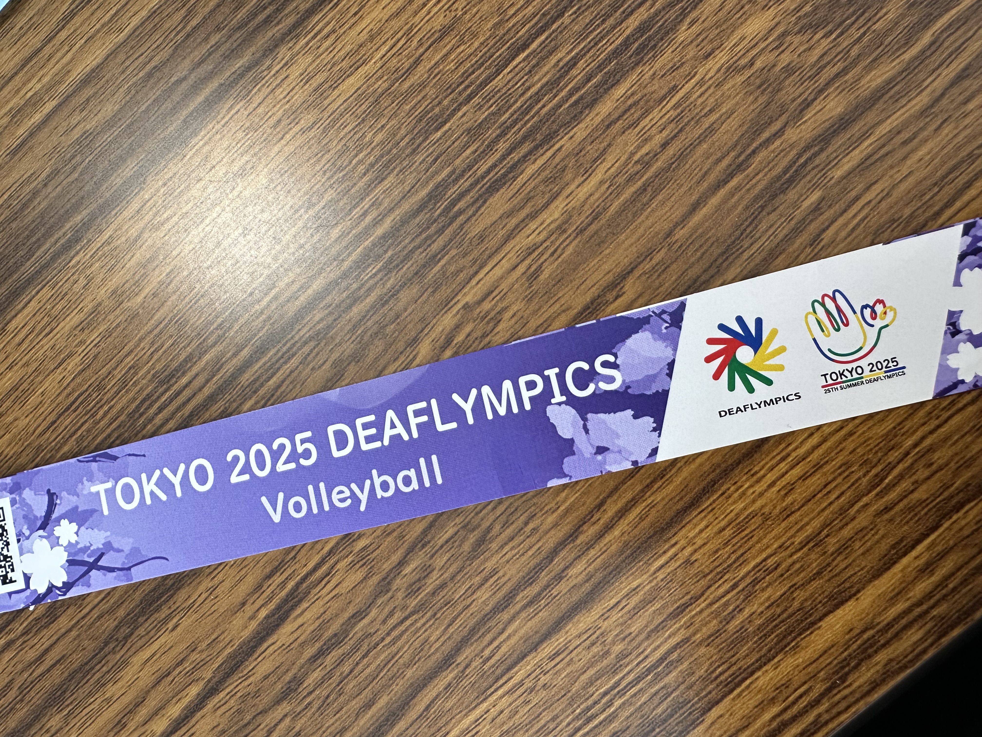 デフリンピックの入場バンド