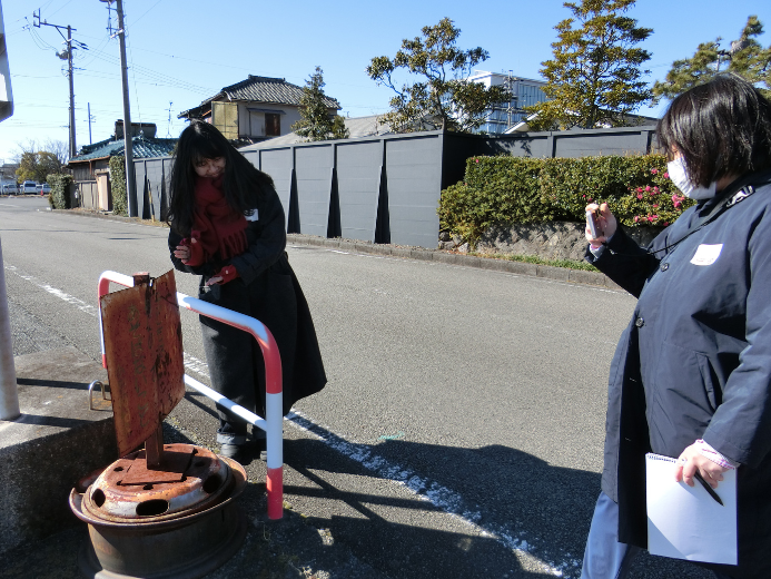 てつがくウォークの様子