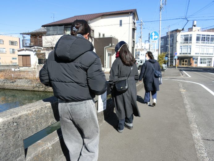 てつがくウォークの様子