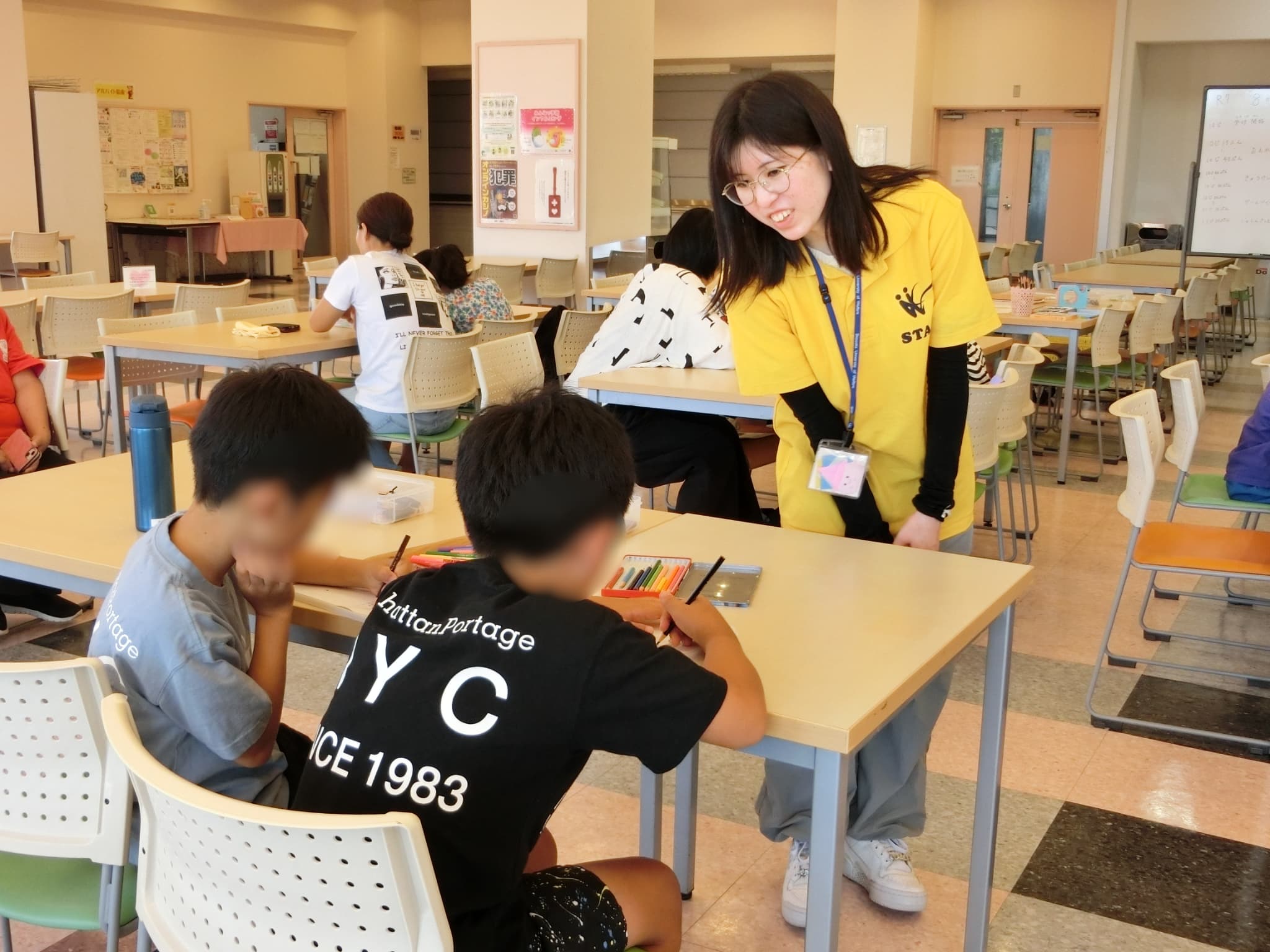 わんぱく寺子屋の様子