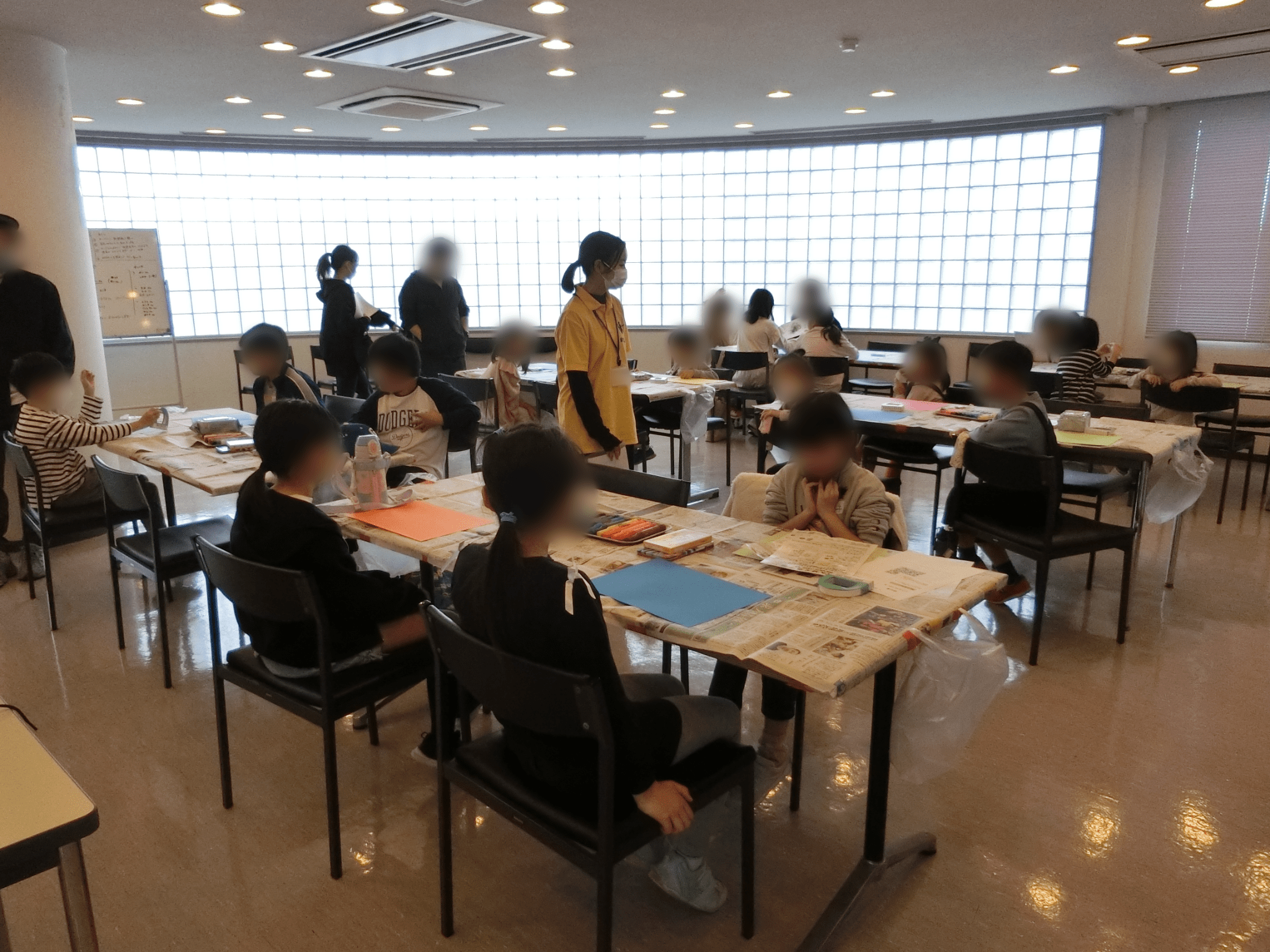 わんぱく寺子屋参加者の様子