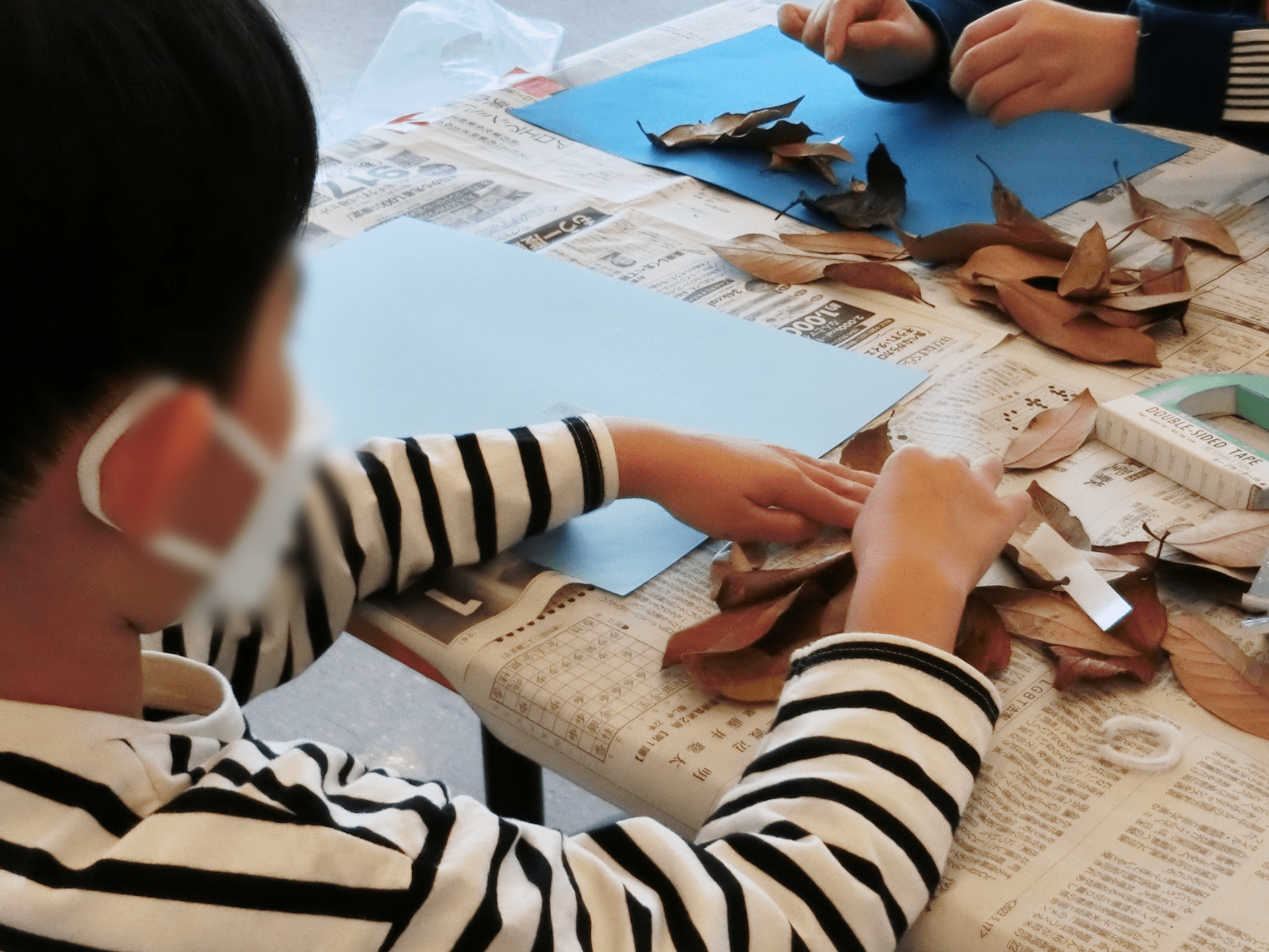 工作をしている様子