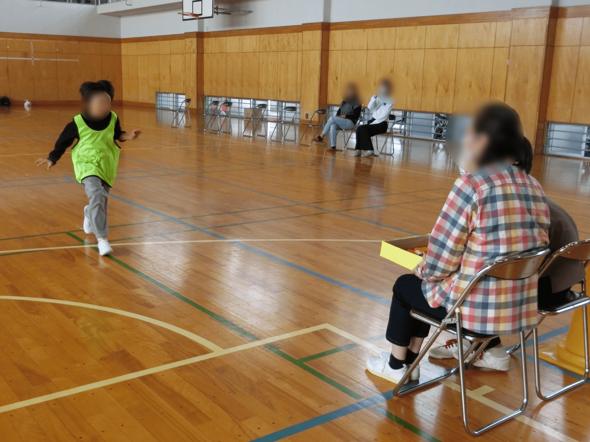 借り物リレーの様子