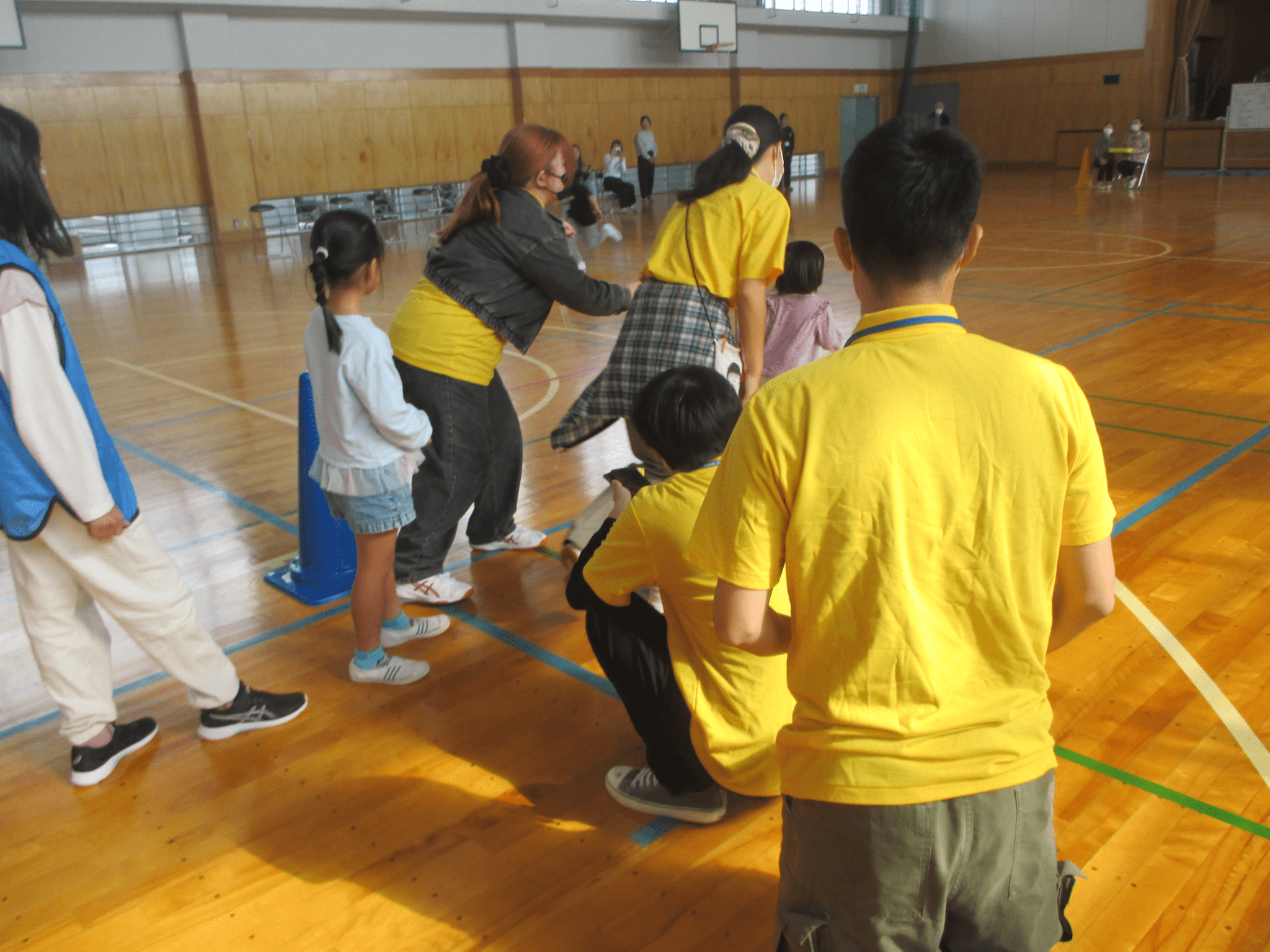 借り物リレーの様子