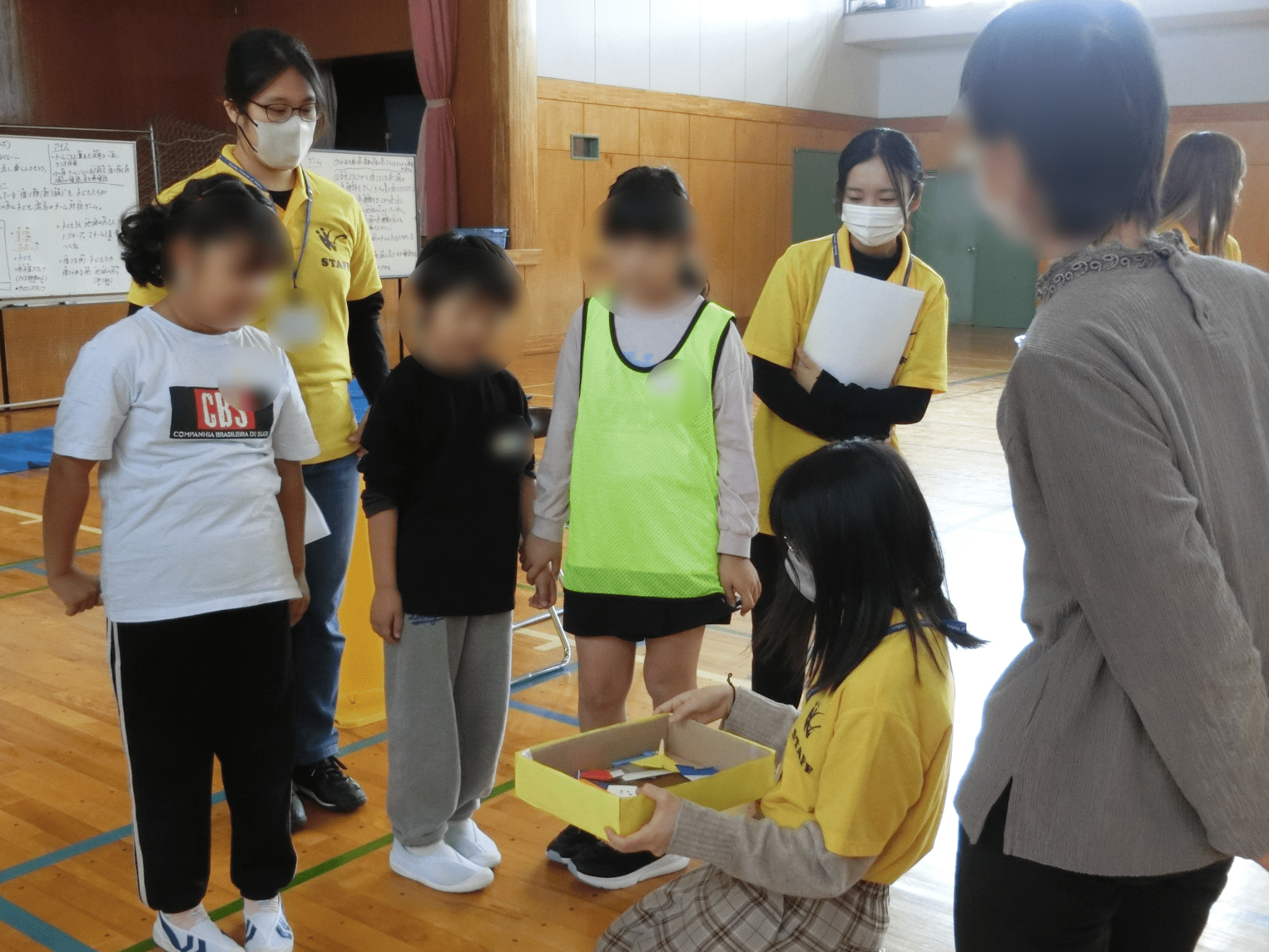 借り物リレーの様子